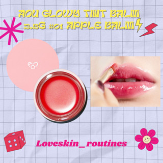 AOU Glowy Tint Balm 3.5g #01 Apple Balm