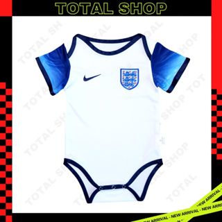 ชุดบอลเด็กทารก 2022/23 ชุดบอลเด็กเล็ก ชุดบอลเด็กแรกเกิดอังกฤษ England Babysuit