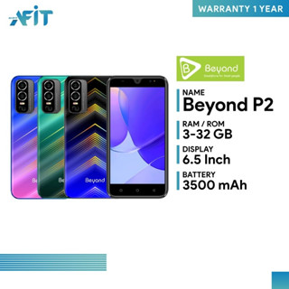 โทรศัพท์มือถือสามร์ทโฟน Beyond P2 (3+32GB) (4+64GB) หน้าจอ 6.5 นิ้ว แบตเตอรี่ 3500 mAh // ประกันศูนย์ไทย 1 ปี