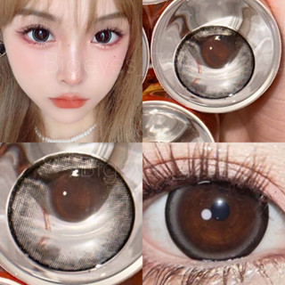 ✨ บิ๊กอายสีดำ  ขนาดตาโต Bigeyes black ☀️กรองแสง uv (บิ๊กอาย คอนแทคเลนส์ Bigeye)