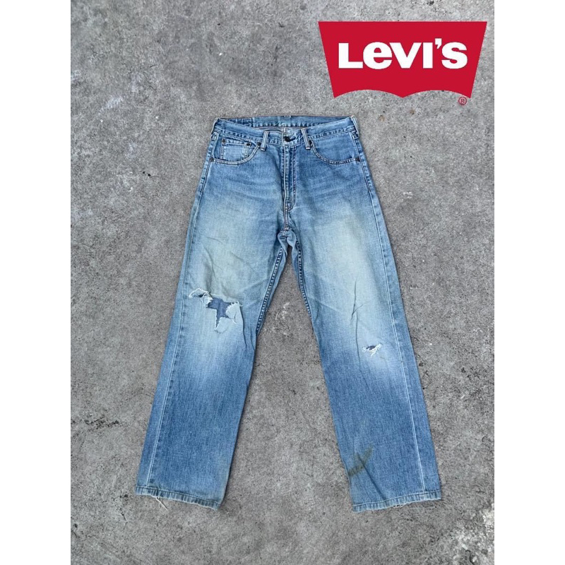 Levi’s 503 กางเกงยีนส์  มือสองจากญี่ปุ่น สภาพ 80%