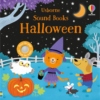 DKTODAY หนังสือ USBORNE SOUND BOOKS:HALLOWEEN  (AGE 1+) **หนังสือมีเสียง**