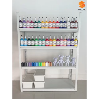 SHELFIE ชั้นวางของเหล็ก รับน้ำหนัก 100 - 150 ก.ก.ต่อแผ่นชั้น