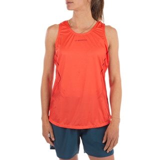 LA SPORTIVA PACER TANK WOMEN - FLAMINGO/VELVET เสื้อกีฬา เสื้อวิ่งหญิง