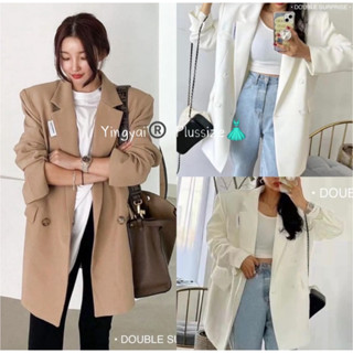 เสื้อสูทBLAZER (( ทักแชท ใส่ส่วนลด40฿ )) สูทนำเข้า เสื้อคลุมสูท ไซส์ใหญ่ Bigsize ฮฏ40-50นิ้ว ผ้าบาบี้ เนื้อดีมากๆๆๆๆ