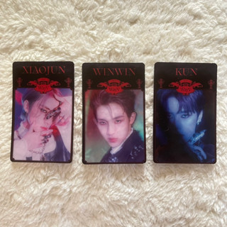 (พร้อมส่ง) การ์ดพลาสติก WayV Phantom (Synnara POB) แท้ 100% - XIAOJUN KUN WINWIN