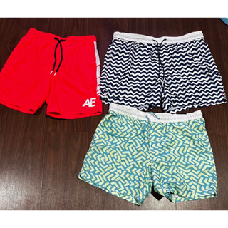 AMERICAN EAGLE TRUNK ABOVE THE KNEE FOR MEN กางเกงขาสั้น อเมริกัน อีเกิ้ล ใส่เล่นกีฬา ว่ายน้ำ เดินเล่นชายหาด ผ้าแห้งง่าย