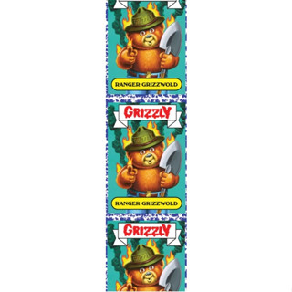 Grizzly | 9" x 33" Ranger Grizzworld Griptape Multi