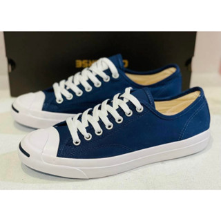 ขายดีแท้💯% Converse Jack Purcell Ox Classic คอนเวิร์ส รองเท้าใส่เรียน การันตีของแท้ 100% พร้อมส่ง (สินค้ามีกล่อง)