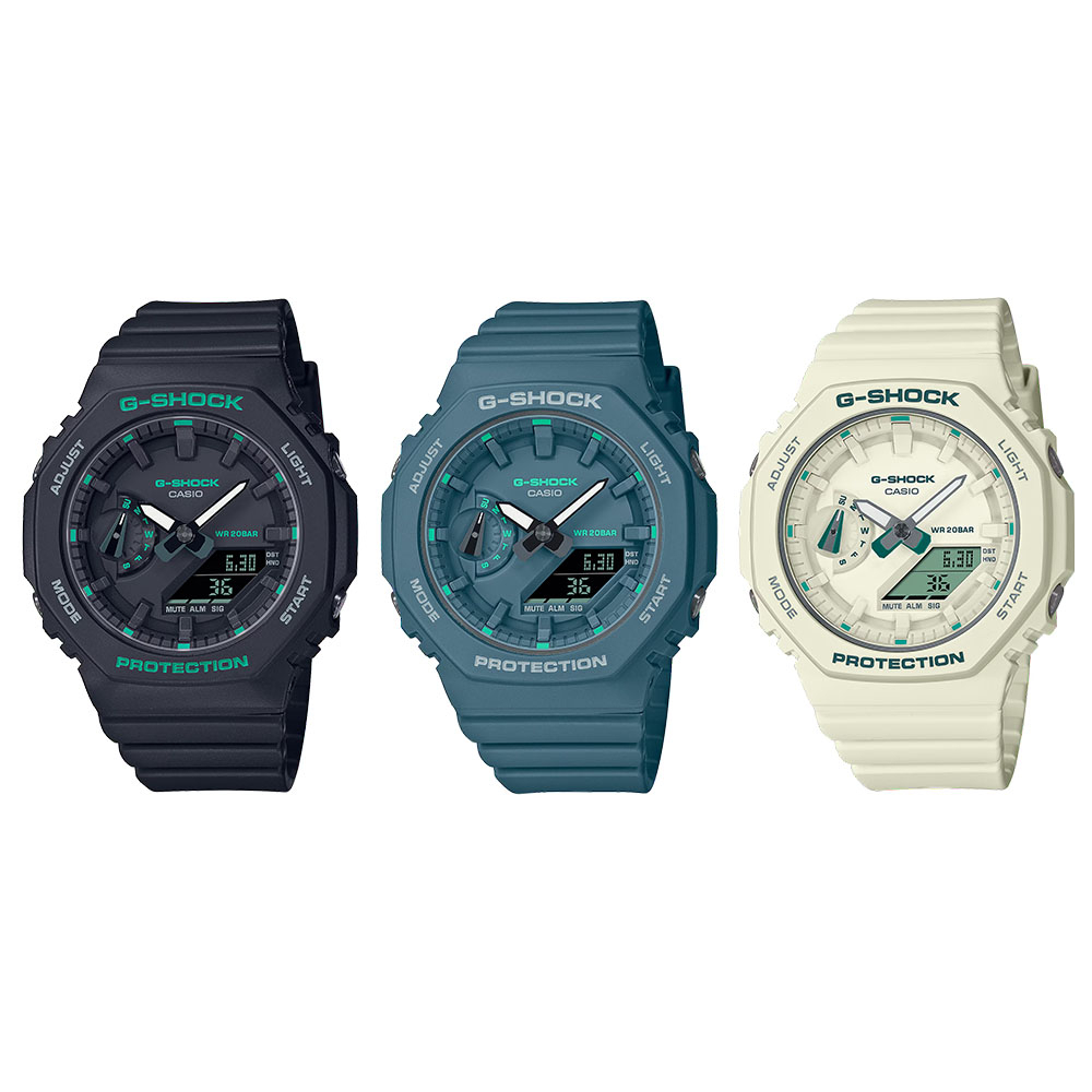 Casio G-Shock Mini นาฬิกาข้อมือผู้หญิง รุ่น GMA-S2100,GMA-S2100GA (GMA-S2100GA-1A,GMA-S2100GA-3A,GMA