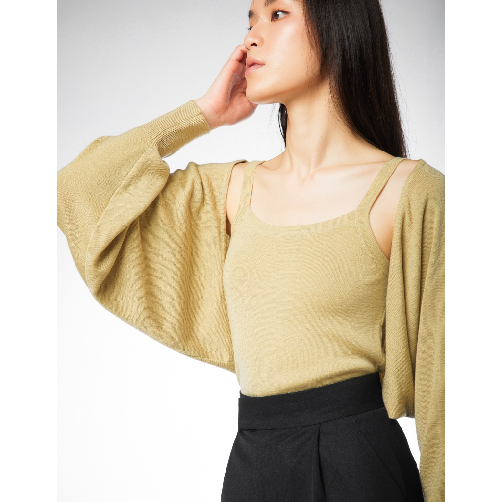 Aliotte - Jasen Tops เสื้อสายเดี่ยวผ้าถัก