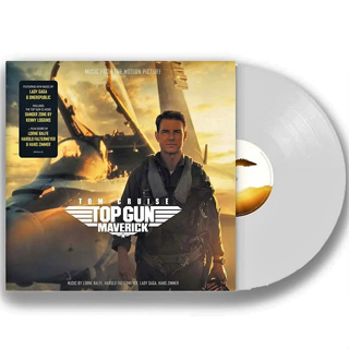 แผ่นเสียง ไวนิลสีขาว อัลบั้มเพลงประกอบหนัง "Top Gun: Maverick" ท็อปกัน: มาเวอริค (Original Soundtrack) White Vinyl [LP]