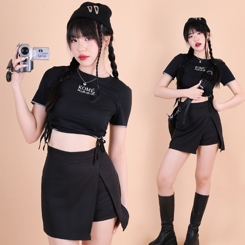 kome.girls กรอกโค้ดลด 75.- ꒰FEBKOME꒱ กระโปรงกางเกงรุ่น Jenny Skort