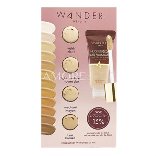 แท้💯% [Sephora US/เช็คใบเสร็จได้] Wander Beauty Nude Illusion Foundation