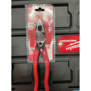 Milwaukee 48-22-6100 คีมปากตรง ขนาด 9 นิ้ว  Lineman Pliers