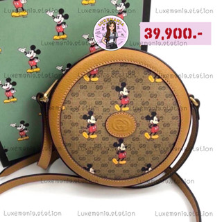 👜: New!! Gucci Mickey Round Bag‼️ก่อนกดสั่งรบกวนทักมาเช็คสต๊อคก่อนนะคะ‼️