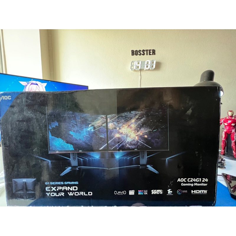 MornitorGaming Aoc24gc 144hz