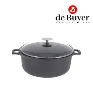 de Buyer 8311.24 Stewpan 2 Handles+Glass Lid-Chox Extrem / หม้อสตูว์