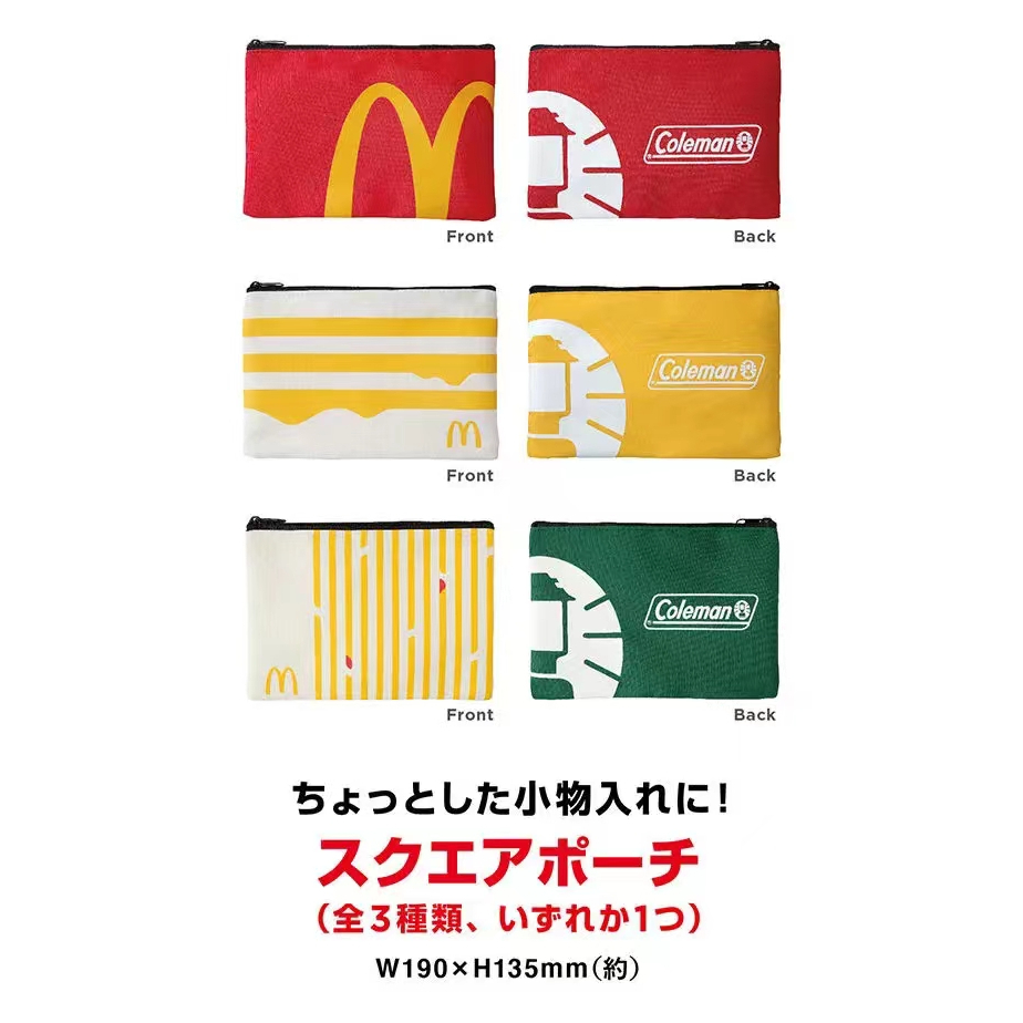 Coleman x McDonald's กระเป๋าขนาดเล็กมีซิป