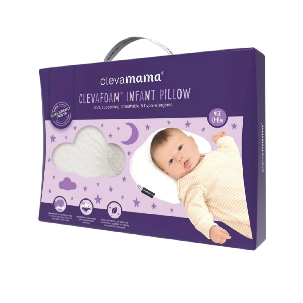 Clevamama Infant Pillow : หมอนหลุมสำหรับทารก 0-6 เดือน