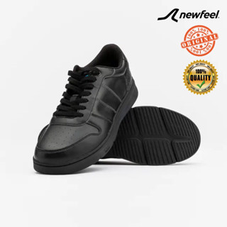 รองเท้าเดินออกกำลังกายเพื่อสุขภาพ รุ่น ActiveWalk Protect (สีดำ) NEWFEEL