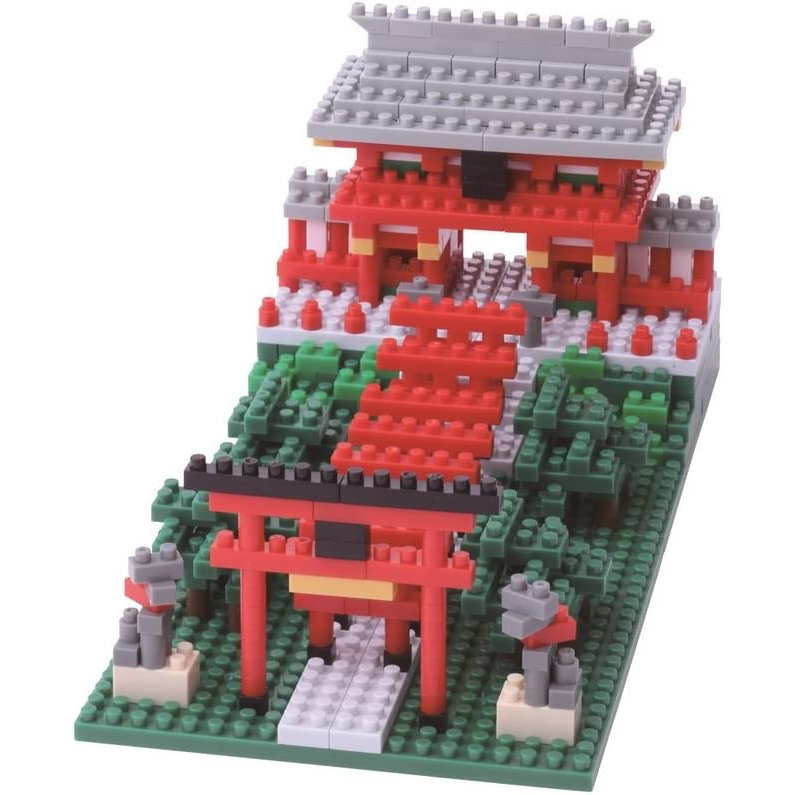 [ส่งตรงจากญี่ปุ่น] Kawada Nanoblock Inari Shrine 530pcs