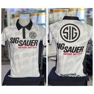 เสื้อกีฬาสำหรับนักกีฬายิงปืน Sig Sauer ทักถามไซส์ทางแชทค่ะ สินค้าหมดไวมาก