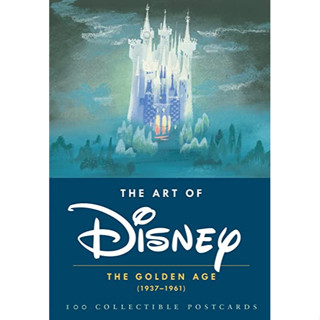 The Art of Disney : The Golden Age 1928-1961 postcards collects [สินค้าใหม่]