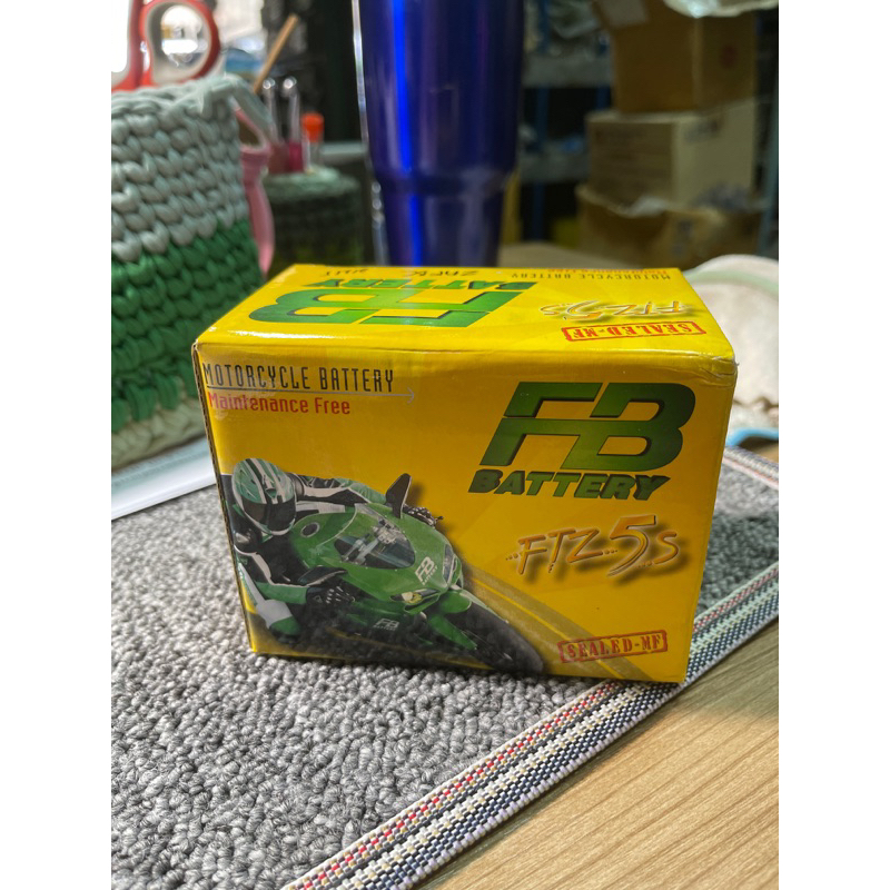 แบตเตอรี่มอเตอร์ไซค์ FB FTZ5s ส่งจากไทย