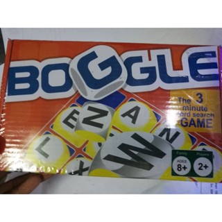 เกมคำศัพท์  Boggle พร้อมนาฬิกาทรายจับเวลา