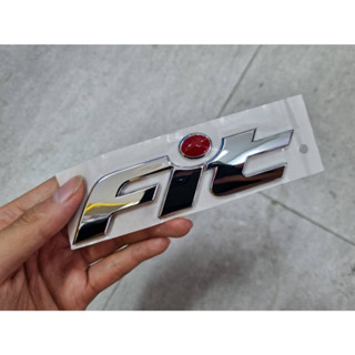 โลโก้ ฟิทจุดแดง ฟ้อน เจน 1 ขนาด 125 * 30 mm ปี 2003 - 2006 Honda Fit GD gen old car logo emblem