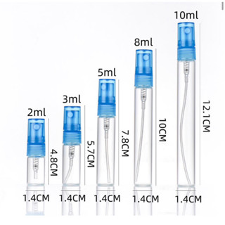 1โหล สเปรย์แก้วฝาสี10ml