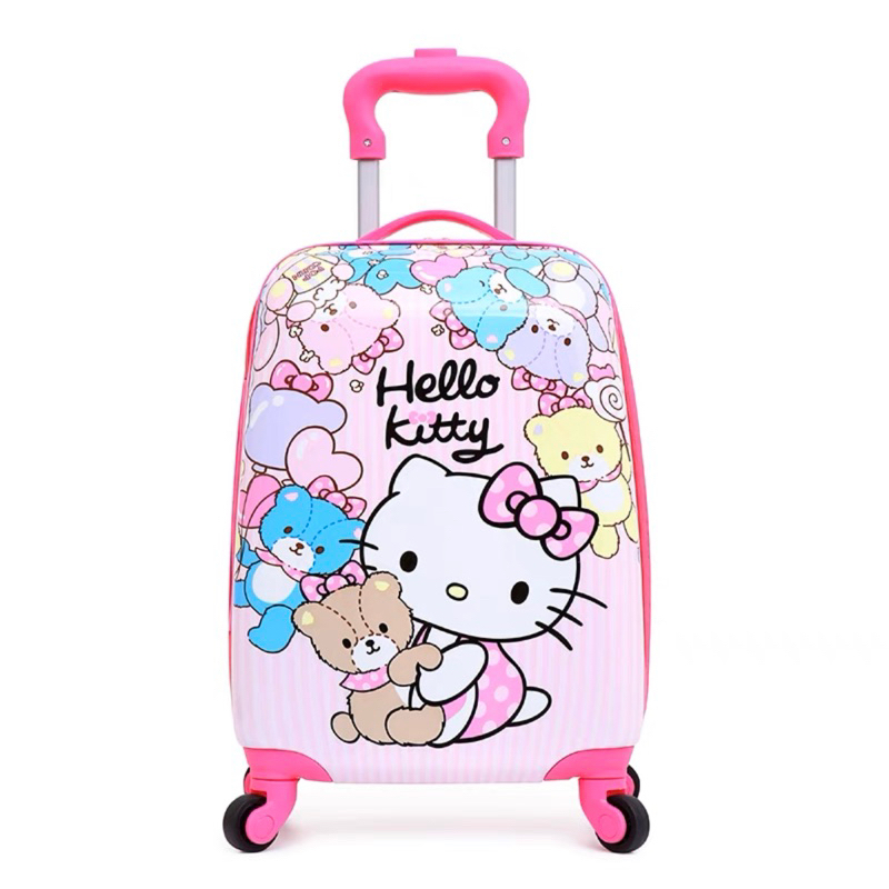 Sanrio/Disney luggage 16”18”19” กระเป๋าเดินทางล้อลาก 4ล้อหมุนได้ มีหลายลาย น่ารัก