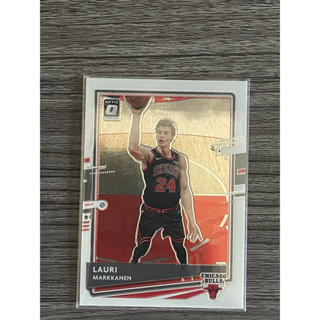 2020-21 Donruss Optic Silver Prizm Lauri Markkanen Chicago Bulls #85