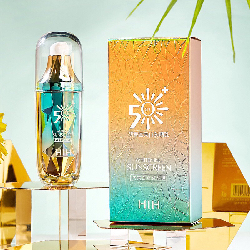กันแดดหน้าเงา HIH Whitening sunscreen SPF50+ ครีมกันแดด