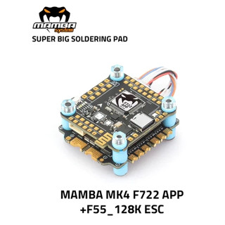 [STACK 30x30] MAMBA Stack F722 MK4 APP  55A 3-6S 32bit 128k Flight Control Stack