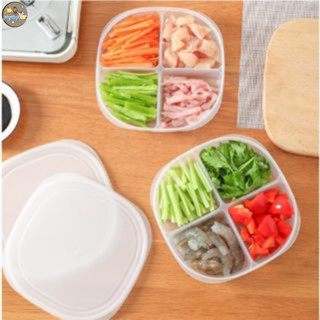 กล่องเก็บอาหาร พร้อมฝาปิด ปลอด BPA สําหรับแช่แข็ง รักษาความสดอาหารในตู้เย็น