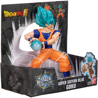 BANDAI Dragon Ball Attack Collection Super Saiyan Blue Goku Action Figure (17 cm)