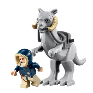 ตัวต่อtauntaun and Han Solo หนังstar wars