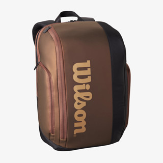 Wilson กระเป๋าเป้เทนนิส Pro Staff V14 Super Tour Backpack | Bronze ( WR8024601001 )