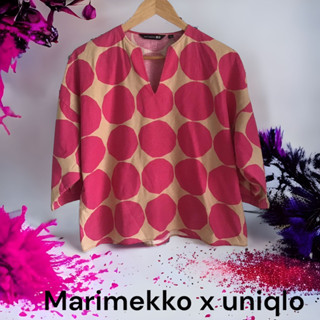 marimekko x uniqloแท้มือสองสภาพสวย