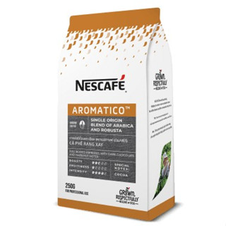 Nescafe Aromatico เมล็ดกาแฟคั่วเนสกาแฟ อโรมาติโก้ (คั่วกลาง) 500 กรัม