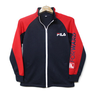 เสื้อวอร์ม FILA Size 150 ของแท้ รอบอก 35 นิ้ว เสื้อกันหนาว มือสอง