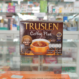 กาแฟทรูสเลน คอฟฟีพลัส 10 ซอง Truslen Coffee Plus กาแฟไม่มีน้ำตาล