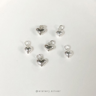 Sister J. heart pendant จี้หัวใจเงินแท้  (เฉพาะจี้) /silver925