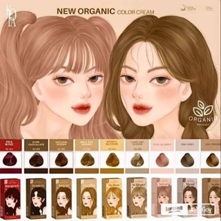 Kota Color Cream Hair Chart สีย้อมผมออแกนิค