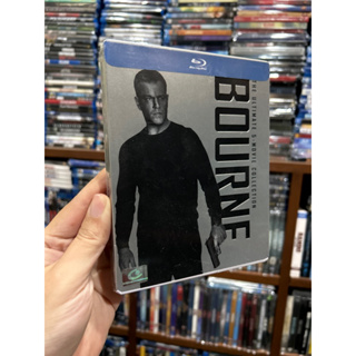 Bourne collection 5 ภาค Blu-ray แท้ มีเสียงไทย บรรยายไทย ครบ กล่องเหล็ก น่าสะสม