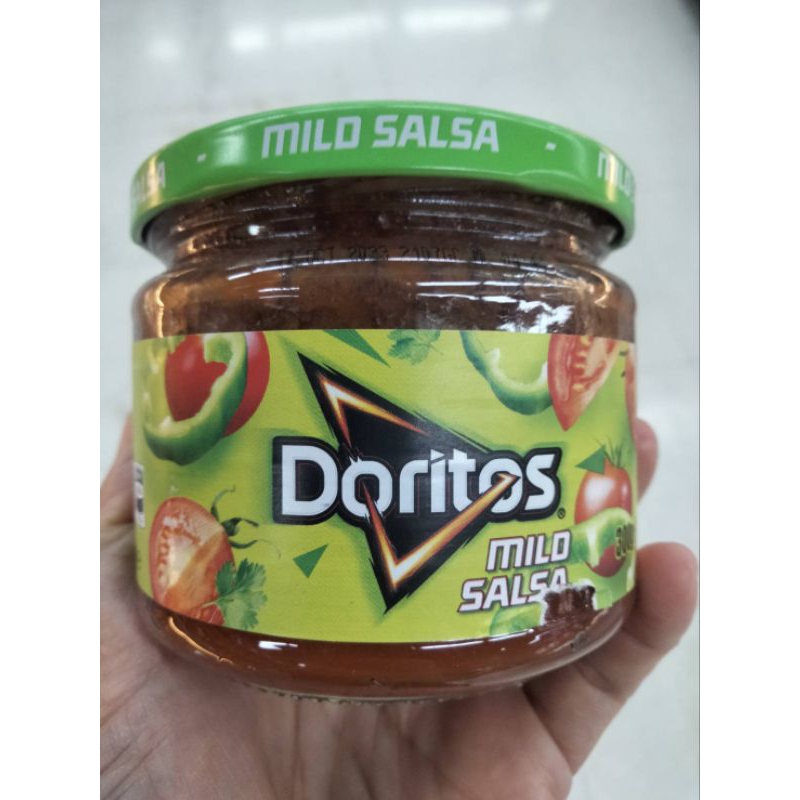 Doritos Mild  Salsa Dip Sauce ซอสมะเขือเทศ ผสมพริก ชนิดเผ็ดน้อย  300g ราคาพิเศษ