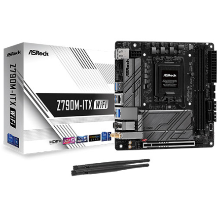 AsRock Z790M-ITX WiFi (Socket LGA1700) Mainboard