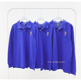 Ralph Lauren Polo Bear Cotton Long-Sleeve Polo Shirt (boy size)